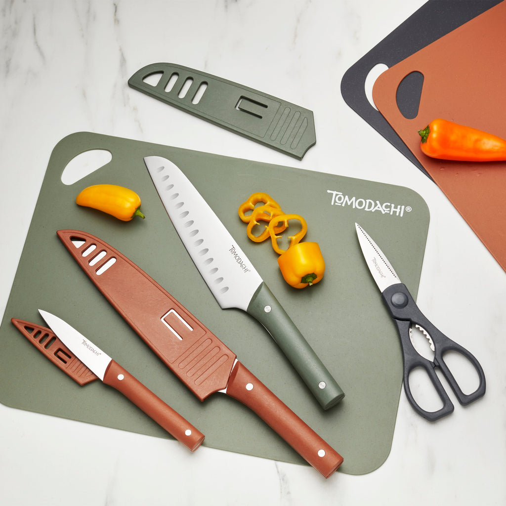 Hampton Forge Natural Harvest 12-Piece Cutlery Set, plastic/stainless-steel (view 6)