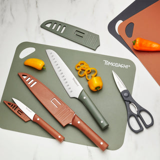 Hampton Forge Natural Harvest 12-Piece Cutlery Set, plastic/stainless-steel (view 6)