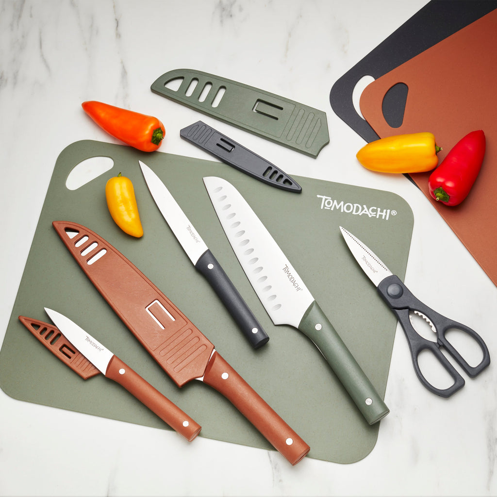 Hampton Forge Natural Harvest 12-Piece Cutlery Set, plastic/stainless-steel (view 2)