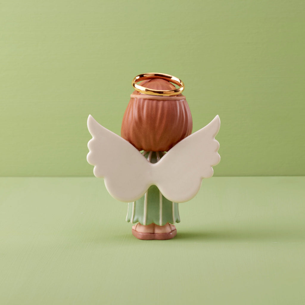 Lenox Peanuts Christmas Pageant Peppermint Patty Angel Figurine, porcelain (view 2)