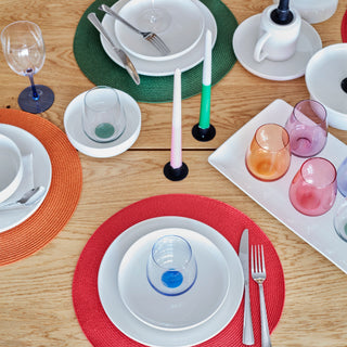Oneida 24 Seven White 12-Piece Dinnerware Set, porcelain (view 6)