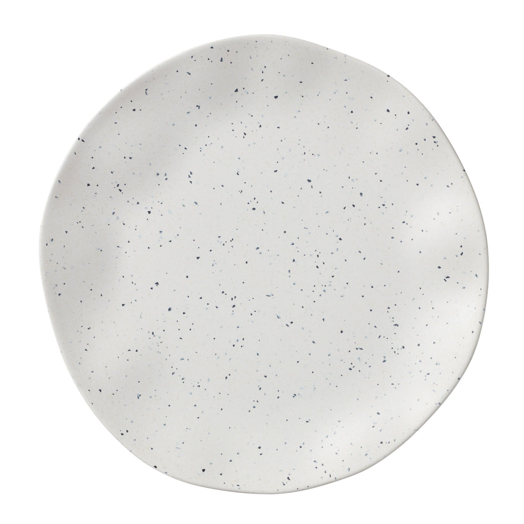 Oneida Terrazzo Melamine Cream 12-Piece Dinnerware Set, melamine (view 11)
