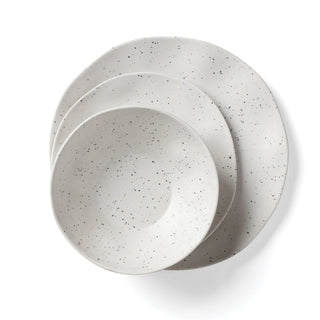 Oneida Terrazzo Melamine Cream 12-Piece Dinnerware Set, melamine (view 15)