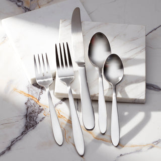 Oneida Mooncrest Satin 20-Piece Flatware Set, 18/0 stainless steel (view 3)