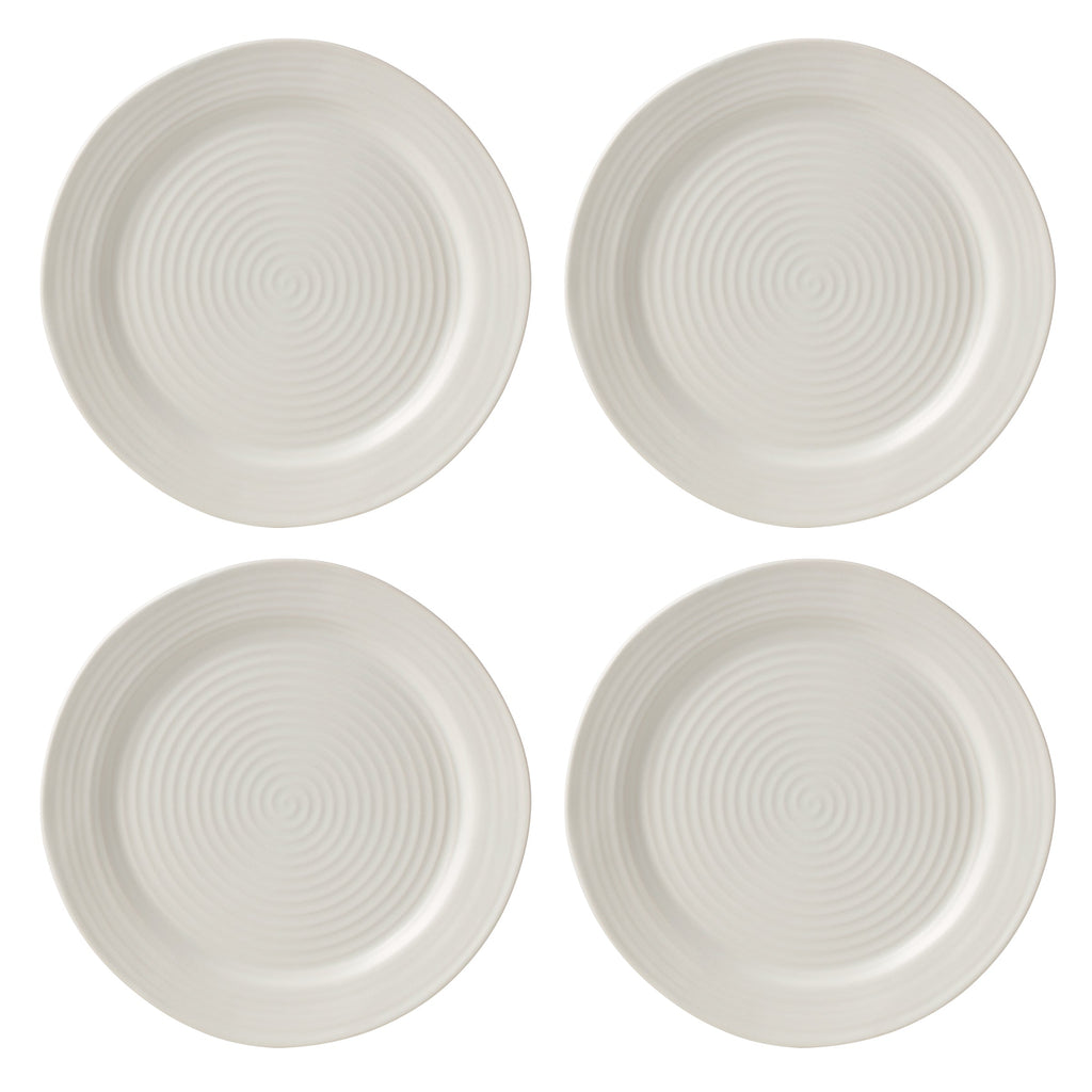 Oneida Ridge White 12-Piece Dinnerware Set, stoneware (view 18)