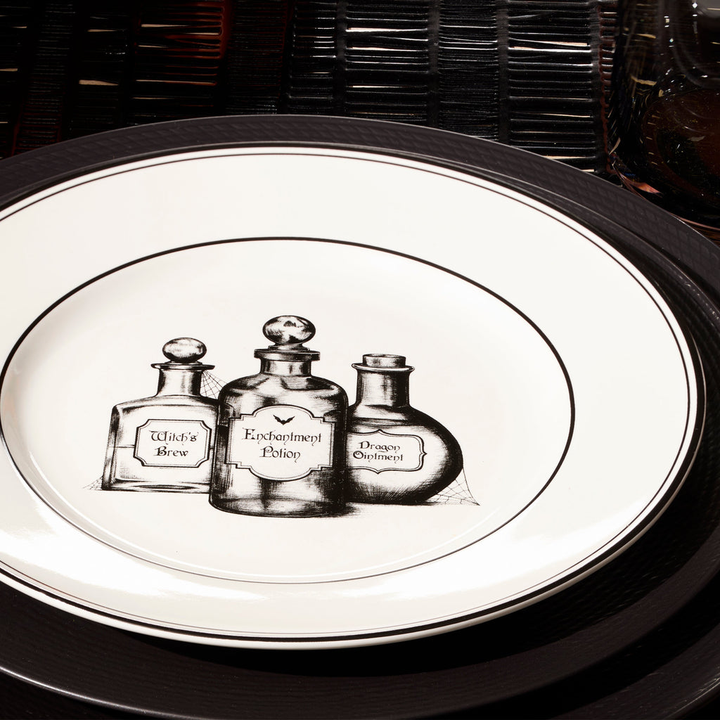 Lenox Vintage Halloween Dessert Plates, Set of 4, porcelain (view 10)
