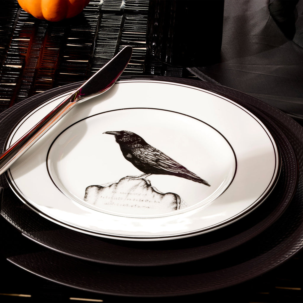 Lenox Vintage Halloween Dessert Plates, Set of 4, porcelain (view 11)