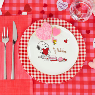 Lenox Snoopy Valentine's Day Accent Plates, Set of 4, porcelain (view 8)