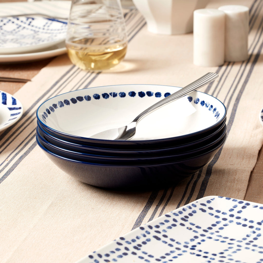 Oneida Harbour 12-Piece Dinnerware Set, porcelain (view 12)
