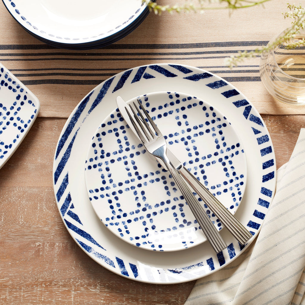 Oneida Harbour 12-Piece Dinnerware Set, porcelain (view 4)