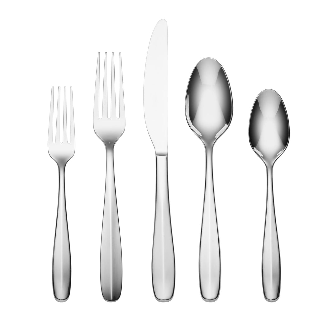 Oneida Oakwood 20-Piece Flatware Set, 18/0 stainless steel