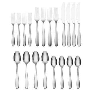 Oneida Oakwood 20-Piece Flatware Set, 18/0 stainless steel (view 2)