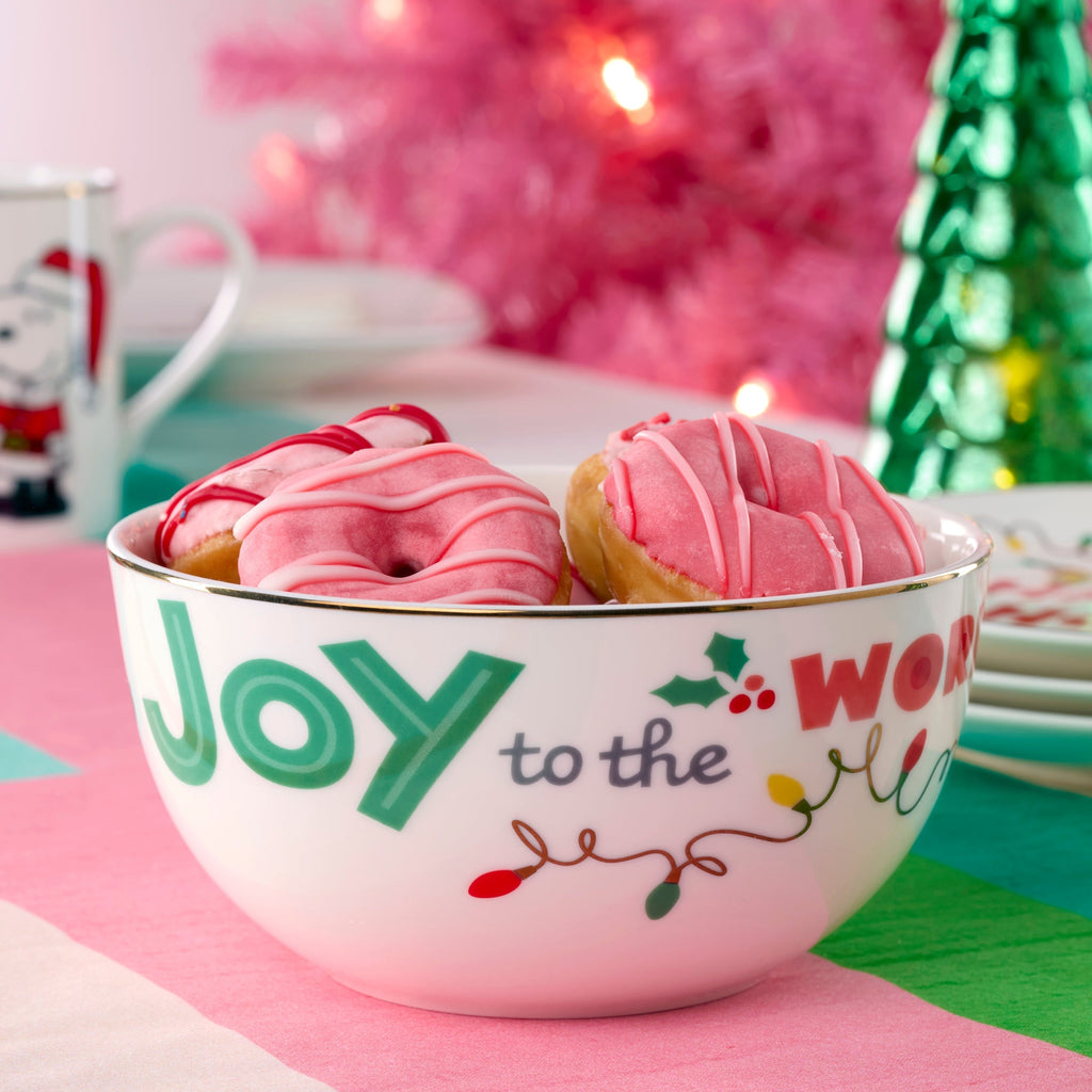 Lenox Snoopy Christmas All-Purpose Bowls, Set of 4, porcelain (view 2)