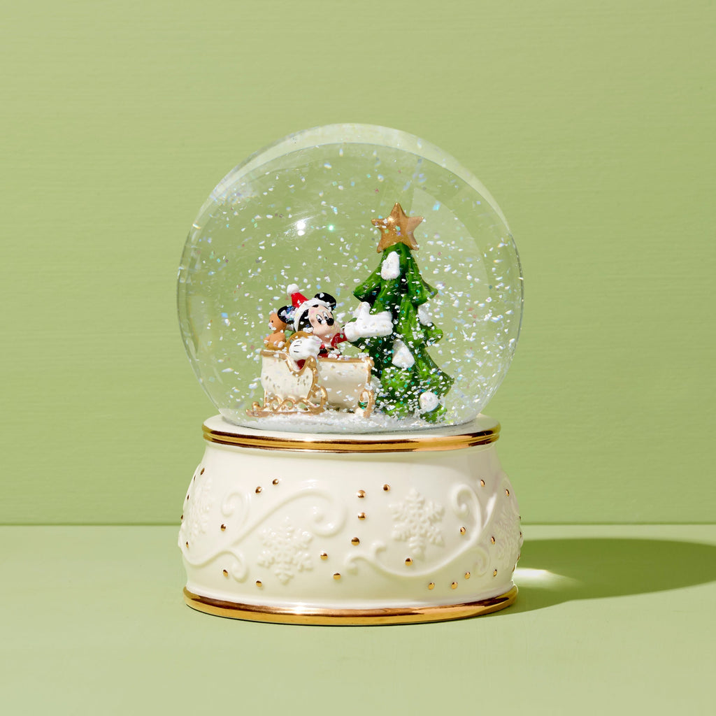 Lenox Mickey Mouse Snow Globe, porcelain (view 3)