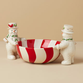 Lenox Happy Holly Days Treat Bowl, porcelain (view 2)