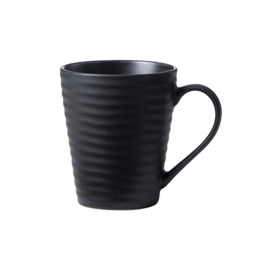 Oneida Ridge Black Dinnerware Mug, stoneware (view 2)