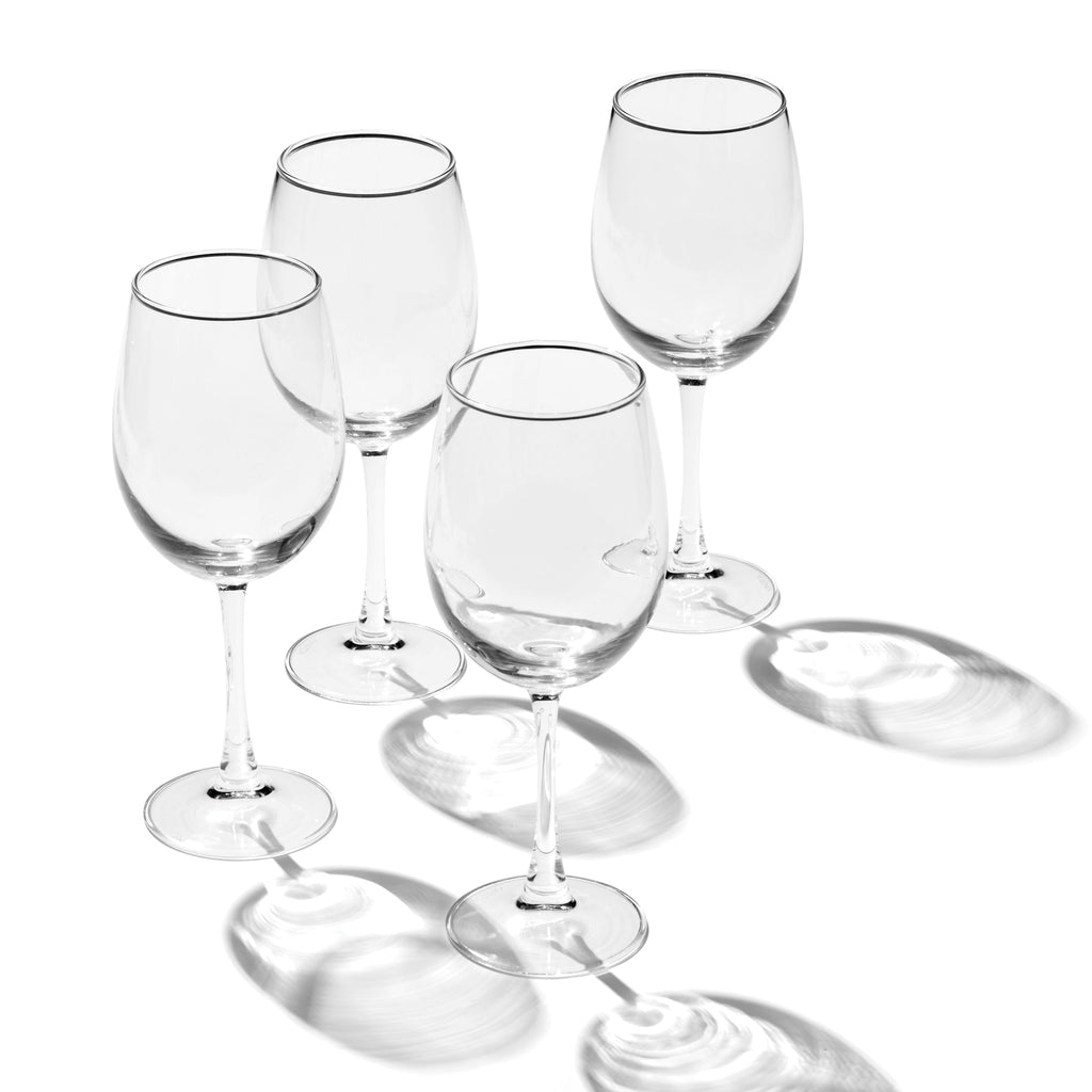 Oneida 5 O'Clock All-Purpose Wine Glasses, Set of 4, glass (view 4)