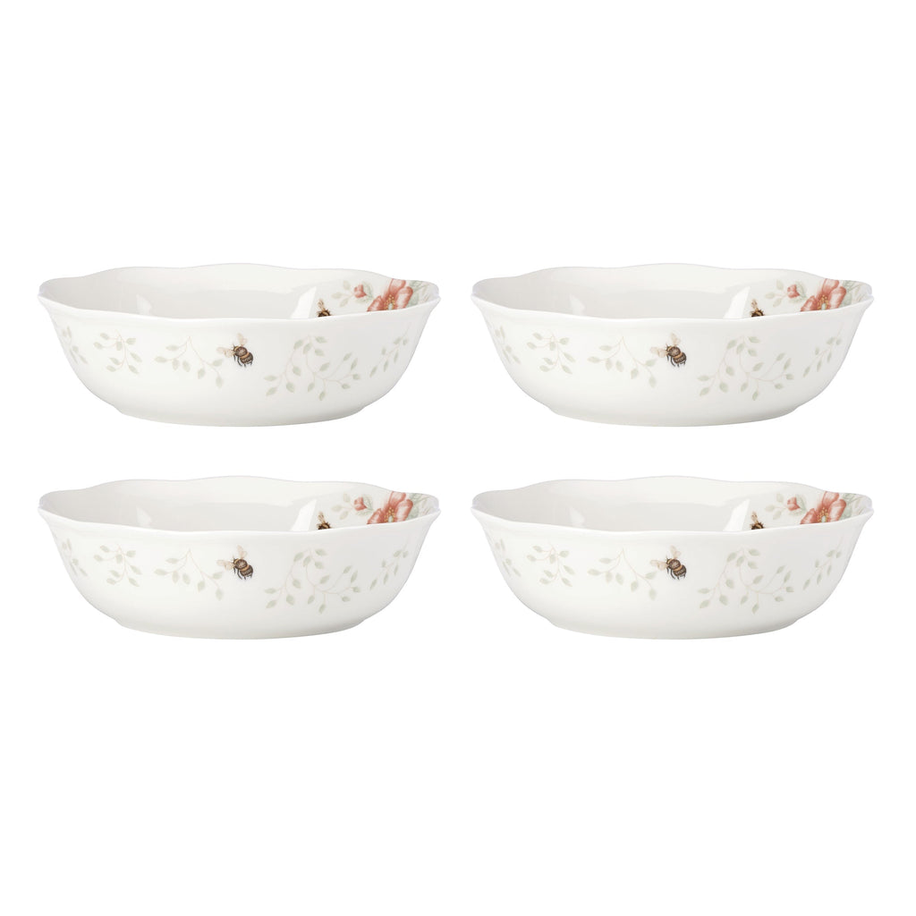 Lenox Butterfly Meadow Soup Bowls, Set of 4, porcelain