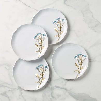 Lenox Wildflowers Dinner Plates, Set of 4, stoneware