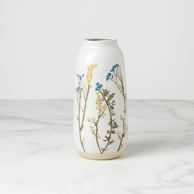 Lenox Wildflowers Large Vase, stoneware