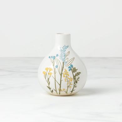 Lenox Wildflowers Small Vase, stoneware