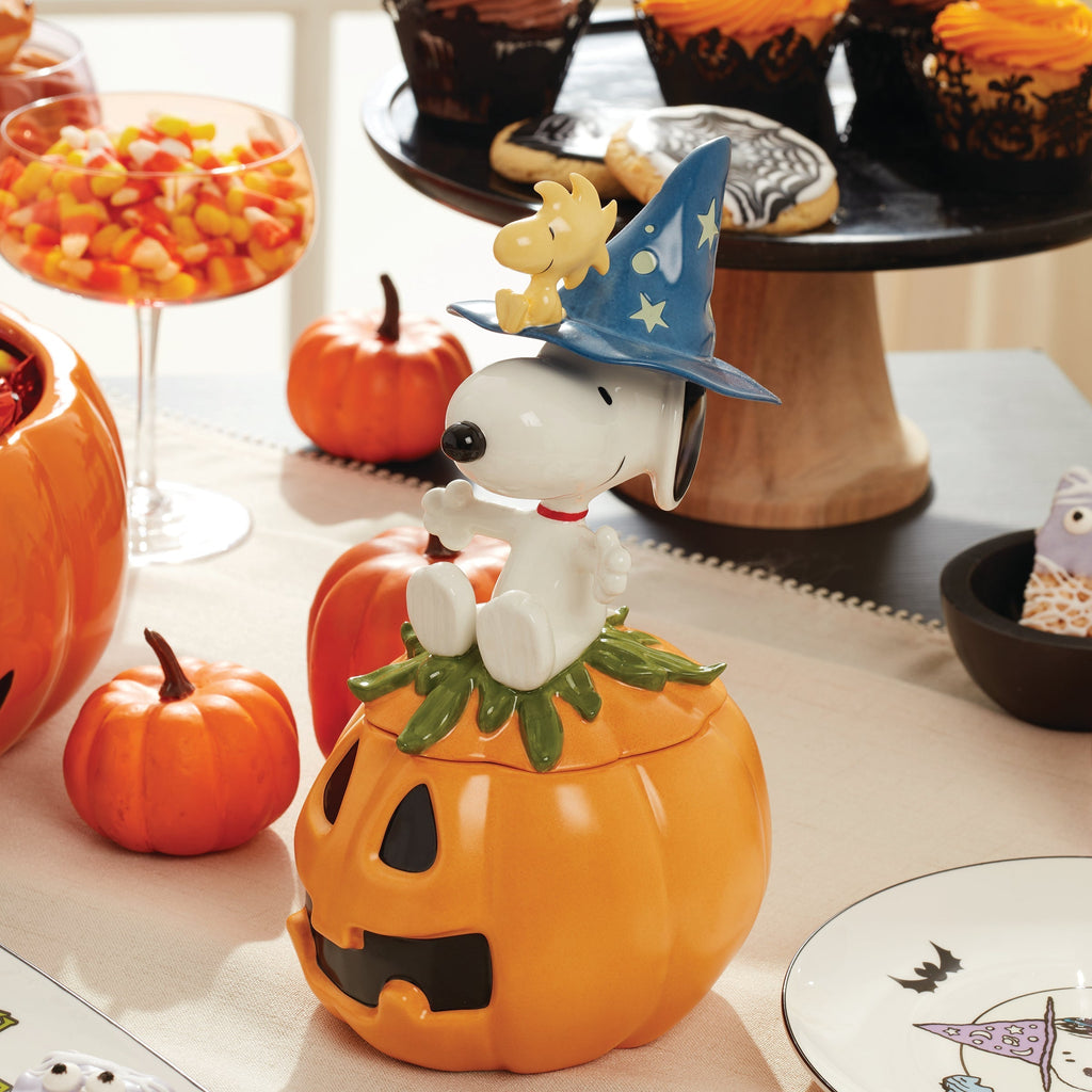 Lenox The Great Pumpkin Covered Candy Dish, porcelain (view 3)