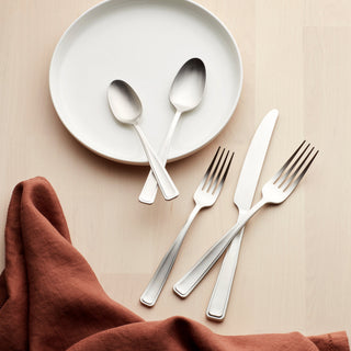 Oneida Reid Satin 20-Piece Flatware Set, 18/0 stainless steel (view 3)