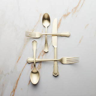 Oneida James Street Champagne Satin 20-Piece Flatware Set, 18/0 stainless steel (view 3)