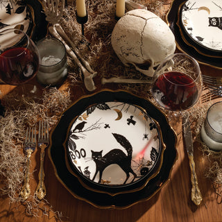 Lenox Haunted Halloween Accent Plates, Set of 4, porcelain (view 2)