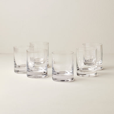 Lenox Tuscany Classics Double Old-Fashioned Glasses, Set of 6, european glass