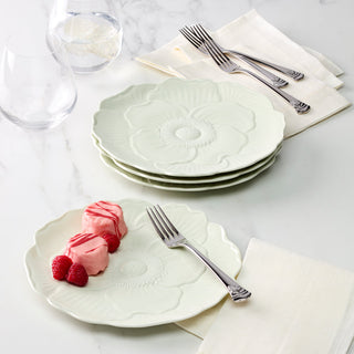 Lenox Butterfly Meadow Floral Green Accent Plates, Set of 4, porcelain (view 5)
