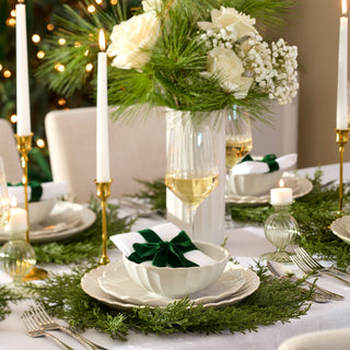 Lenox French Perle Scallop White Dinner Plates, Set of 4, stoneware (view 5)