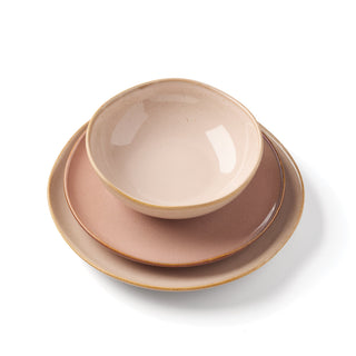Oneida Organic Shades Clay 12-Piece Dinnerware Set, stoneware (view 7)