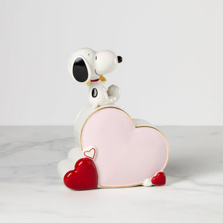Lenox Snoopy Valentine's Day Candy Jar, porcelain (view 2)