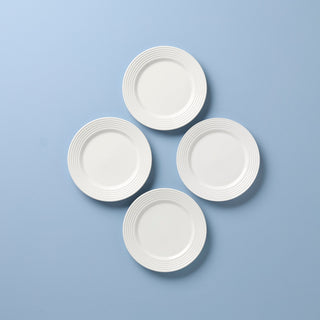 Lenox Tin Can Alley Dessert Plates, Set of 4, porcelain