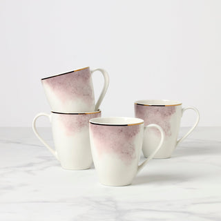 Lenox Trianna Salaria Mugs, Set of 4, porcelain