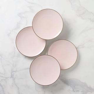 Lenox Trianna Blush Coupe Salad Plates, Set of 4, porcelain