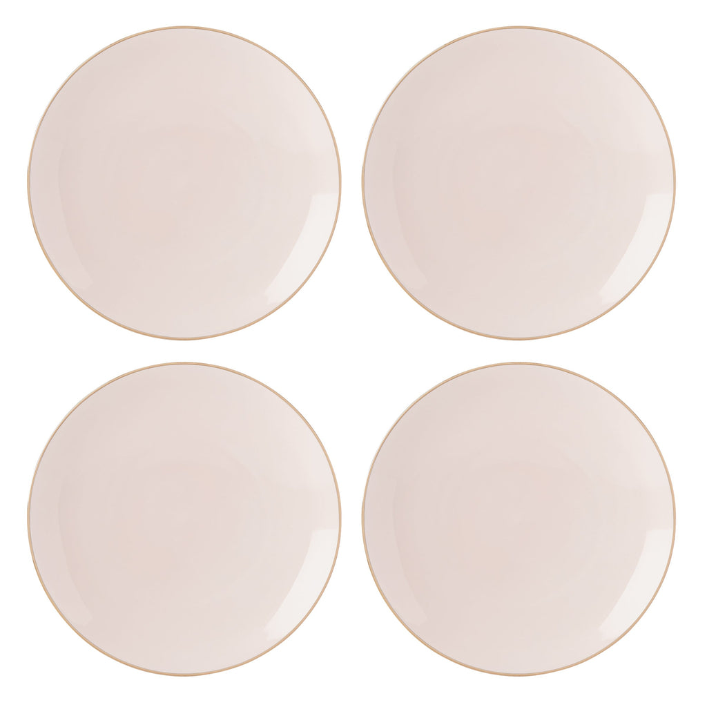 Lenox Trianna Blush Coupe Dinner Plates, Set of 4, porcelain