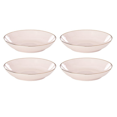 Lenox Trianna Blush Pasta Bowls, Set of 4, porcelain