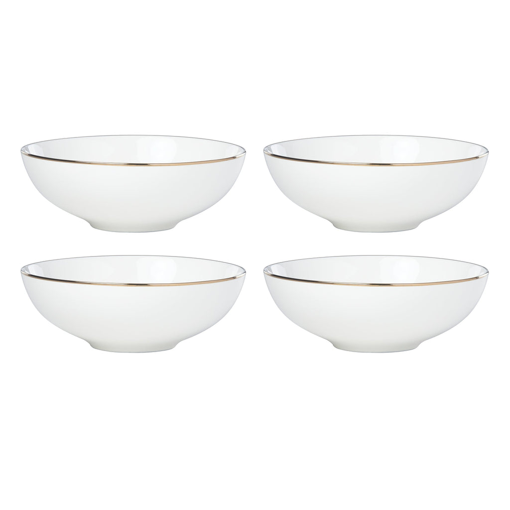 Lenox Trianna White All-Purpose Bowls, Set of 4, porcelain