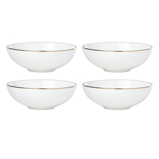 Lenox Trianna White All-Purpose Bowls, Set of 4, porcelain