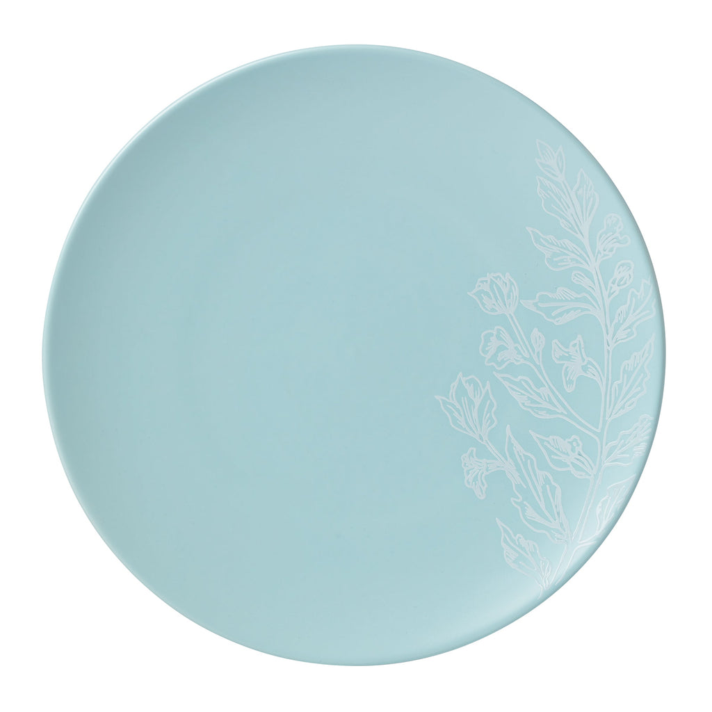 Oneida Roseto French Blue 12-Piece Dinnerware Set, stoneware (view 10)