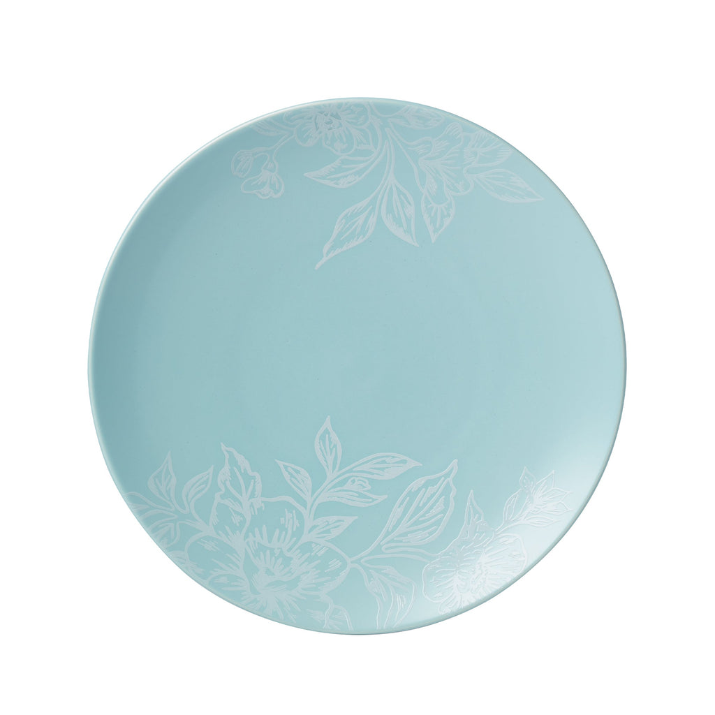 Oneida Roseto French Blue 12-Piece Dinnerware Set, stoneware (view 11)