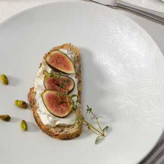 Oneida Roseto White 12-Piece Dinnerware Set, stoneware (view 4)