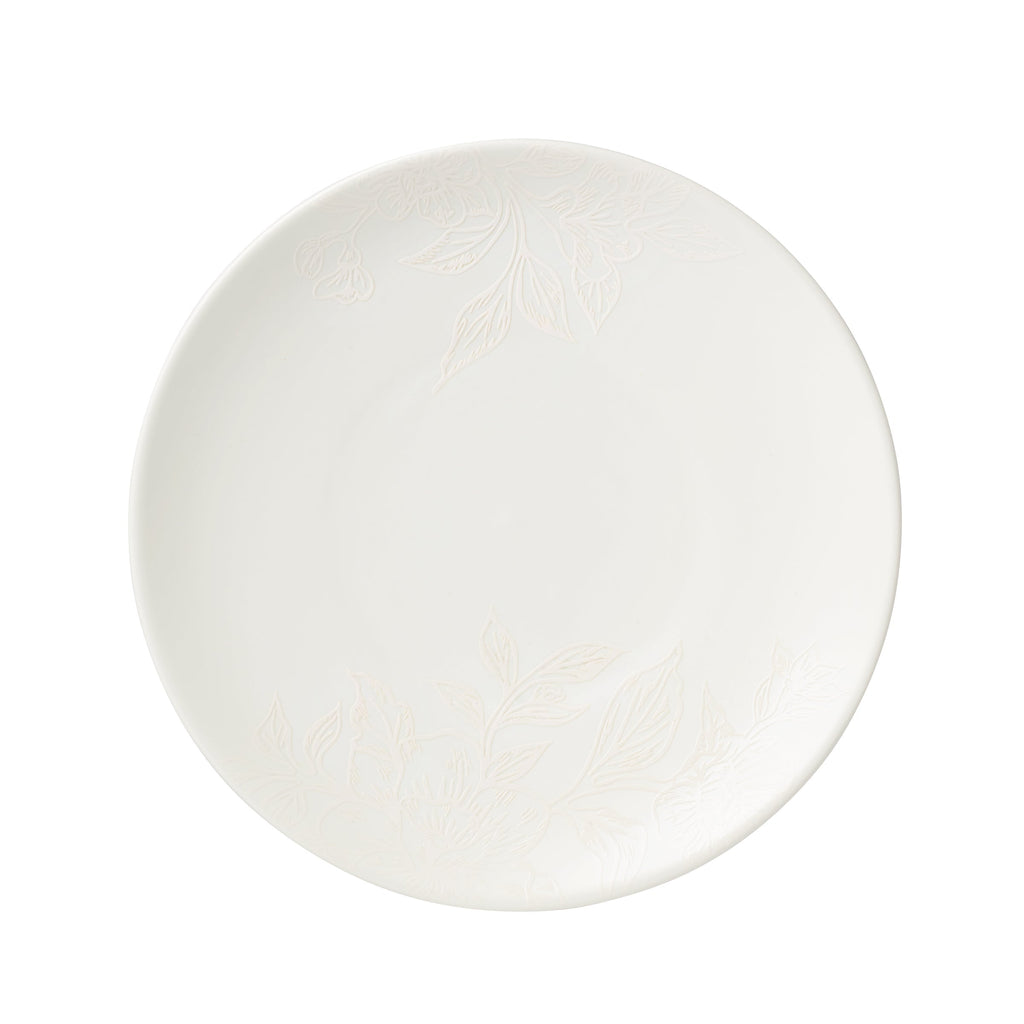 Oneida Roseto White 12-Piece Dinnerware Set, stoneware (view 11)