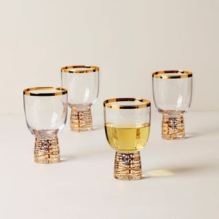 Lenox Tuscany Classics Gold Frost Wine Glasses, Set of 4, glass (view 2)