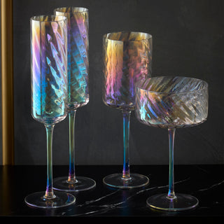 Lenox Tuscany Classics Iridescent Flute Glasses, Set of 4, glass (view 3)