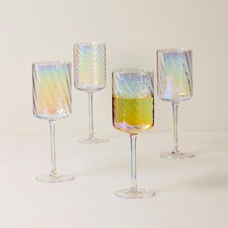 Lenox Tuscany Classics Iridescent White Wine Glasses, Set of 4, glass (view 2)