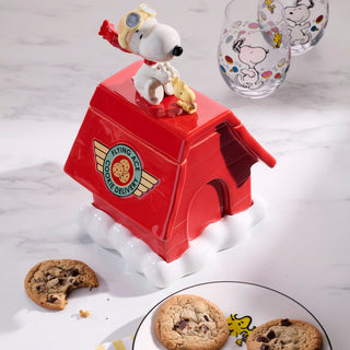 Lenox Chef Snoopy Figural Cookie Jar, porcelain (view 3)