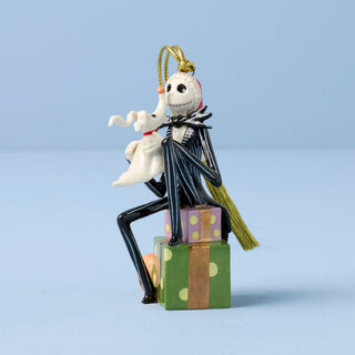 Lenox Nightmare Before Christmas Santa Jack Ornament, porcelain